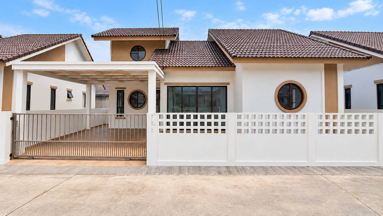 บ้านเดี่ยวแบบมูจิ 3 ห้องนอน (ภาพตัวอย่างแบบบ้าน) โครงการเกษตรศิลป์ สันทราย เชียงใหม่